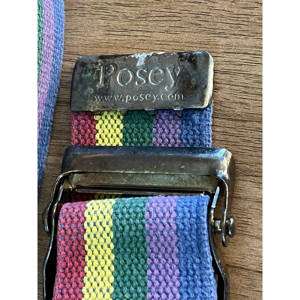 Posey Fiesta Rainbow‎ Gait Belt Unisex Fashion and/or Therapy Aid ~64